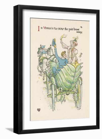 Venus's Fly-Trap-Walter Crane-Framed Art Print