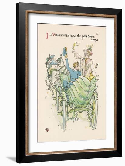 Venus's Fly-Trap-Walter Crane-Framed Art Print