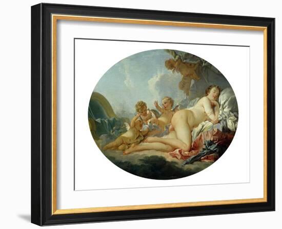 Venus Sleeping-Francois Boucher-Framed Giclee Print