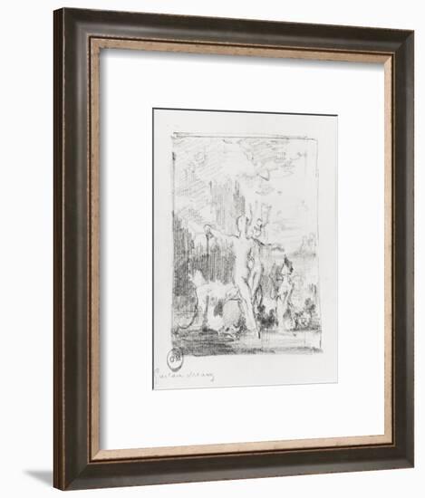 Vénus sortant de l'onde-Gustave Moreau-Framed Giclee Print