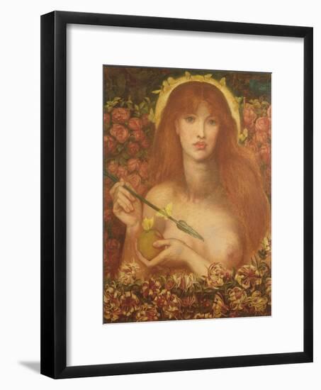 Venus Verticordia, 1868-Dante Gabriel Charles Rossetti-Framed Premium Giclee Print