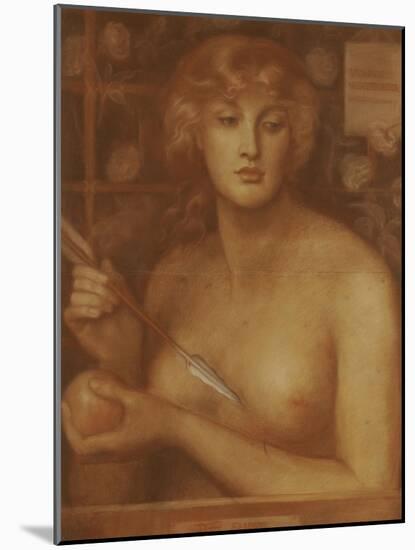 Venus Verticordia-Dante Gabriel Rossetti-Mounted Giclee Print