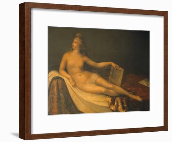 Venus with Mirror-Antonio Canova-Framed Giclee Print