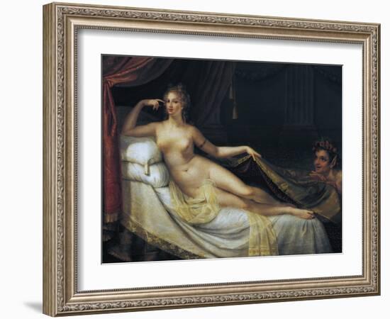 Venus with Satyr-Antonio Canova-Framed Giclee Print