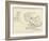 Venus Wounded in the Hand, Conducted by Iris to Mars-John Flaxman-Framed Giclee Print