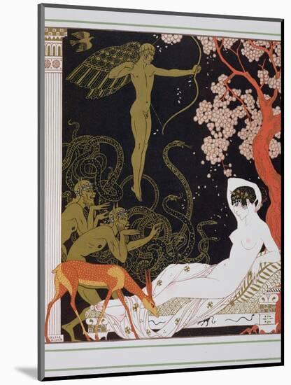 Venus-Georges Barbier-Mounted Premium Giclee Print