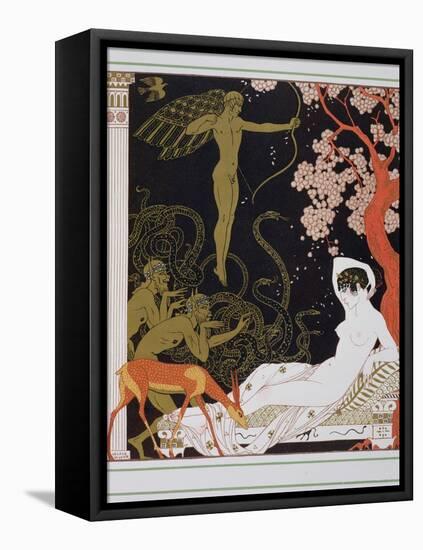 Venus-Georges Barbier-Framed Premier Image Canvas