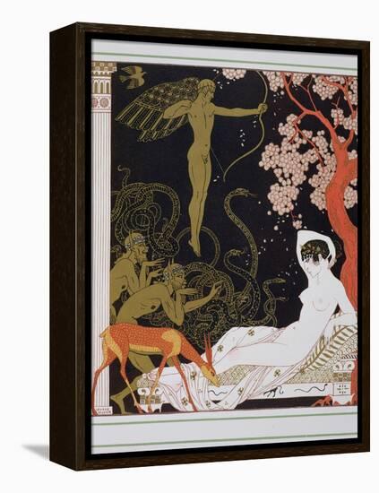 Venus-Georges Barbier-Framed Premier Image Canvas