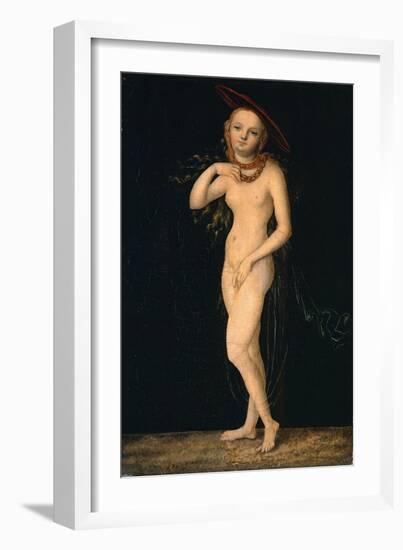 Venus-Lucas Cranach the Elder-Framed Giclee Print