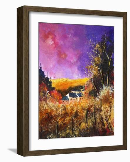 Ver village ardennes belgium-Pol Ledent-Framed Art Print