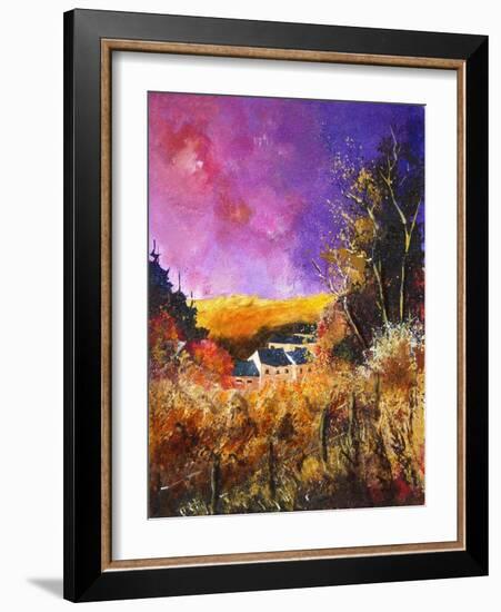 Ver village ardennes belgium-Pol Ledent-Framed Art Print