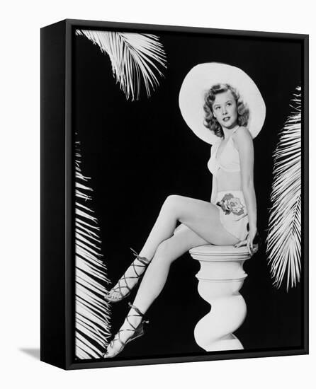 Vera-Ellen-null-Framed Stretched Canvas