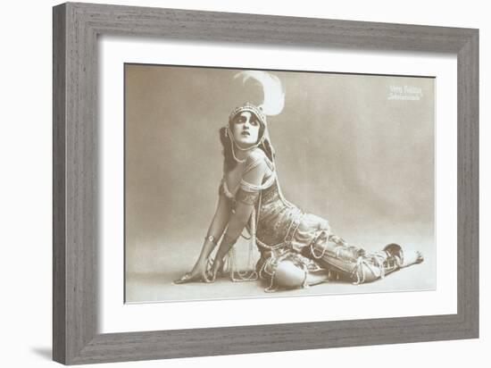 Vera Fokina in Scheherazade-null-Framed Photographic Print