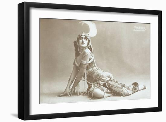 Vera Fokina in Scheherazade-null-Framed Photographic Print