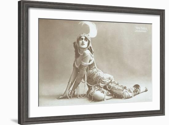 Vera Fokina in Scheherazade-null-Framed Photographic Print