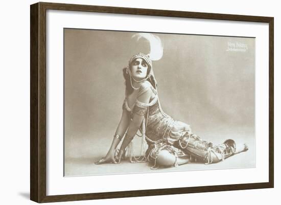 Vera Fokina in Scheherazade-null-Framed Photographic Print