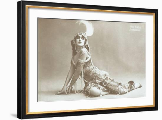 Vera Fokina in Scheherazade-null-Framed Photographic Print