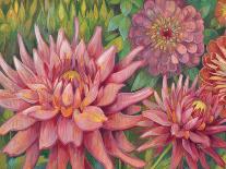 Dahlia Profile 2-Vera Hills-Art Print