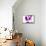 Vera Purple-NaxArt-Framed Stretched Canvas displayed on a wall