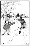 Fox and Geese - Child Life-Vera Stone-Laminated Giclee Print