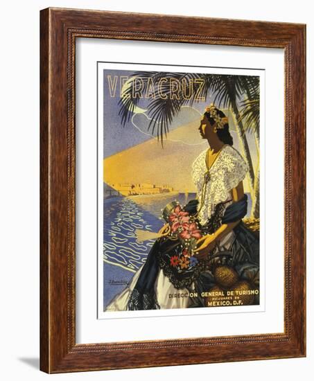 Veracruz Woman-null-Framed Giclee Print