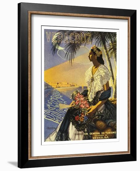 Veracruz Woman-null-Framed Giclee Print