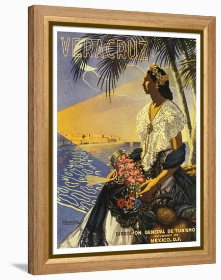 Veracruz Woman-null-Framed Premier Image Canvas