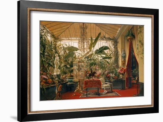 Véranda de la Princesse Mathil-Charles Giraud-Framed Art Print