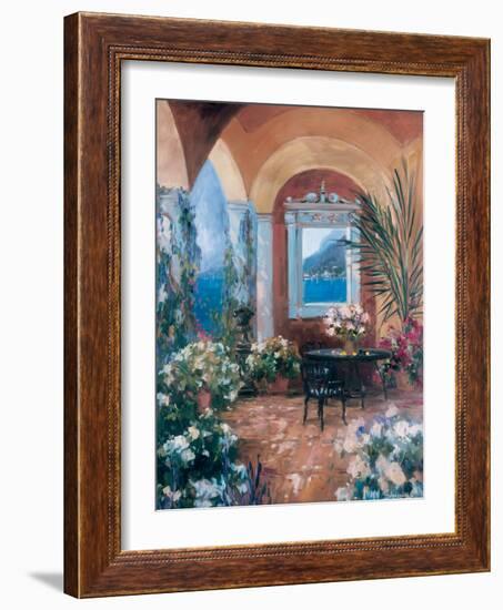 Veranda II-Allayn Stevens-Framed Art Print