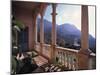 Verandah of Mansion, Son Marroig, Majorca, Spain-Rex Butcher-Mounted Photographic Print