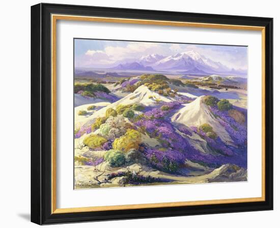 Verbena Clad Dunes-Fred Grayson Sayre-Framed Giclee Print