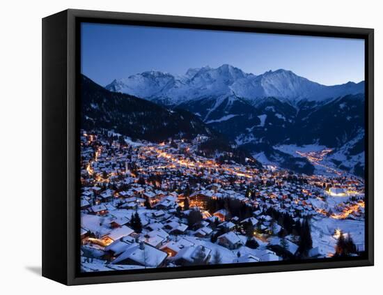 Verbier, Valais, Four Valleys Region, Switzerland-Gavin Hellier-Framed Premier Image Canvas