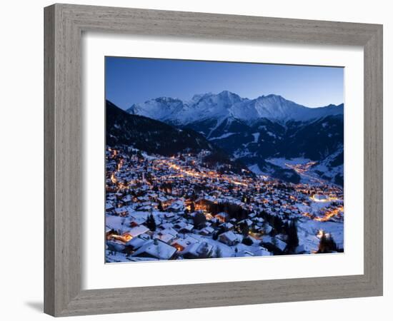 Verbier, Valais, Four Valleys Region, Switzerland-Gavin Hellier-Framed Photographic Print