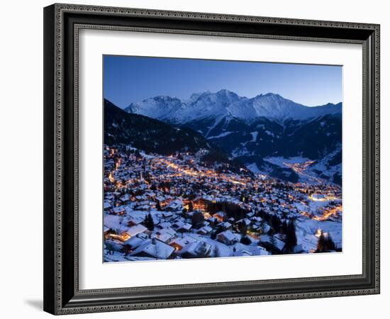 Verbier, Valais, Four Valleys Region, Switzerland-Gavin Hellier-Framed Photographic Print