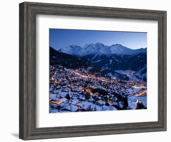 Verbier, Valais, Four Valleys Region, Switzerland-Gavin Hellier-Framed Photographic Print