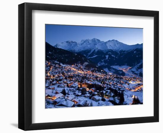 Verbier, Valais, Four Valleys Region, Switzerland-Gavin Hellier-Framed Photographic Print