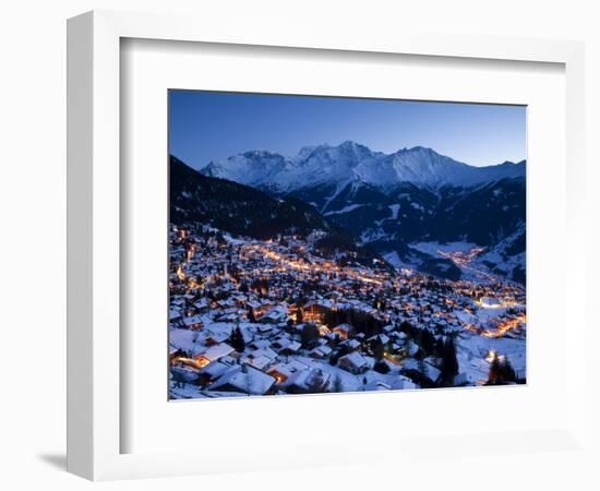 Verbier, Valais, Four Valleys Region, Switzerland-Gavin Hellier-Framed Photographic Print