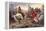 Vercingetorix Throws Down His Arms at the Feet of Julius Caesar, 1899-Lionel Noel Royer-Framed Premier Image Canvas