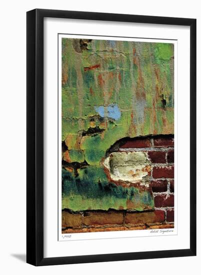 Verdant Brick-Luann Ostergaard-Framed Giclee Print