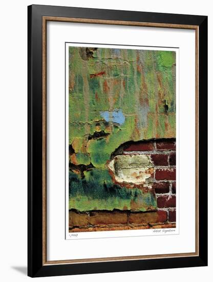 Verdant Brick-Luann Ostergaard-Framed Giclee Print