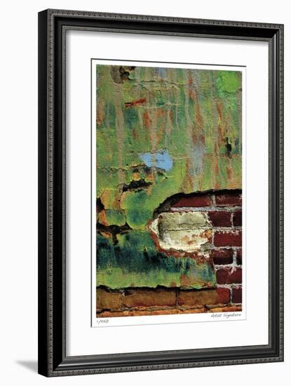 Verdant Brick-Luann Ostergaard-Framed Giclee Print