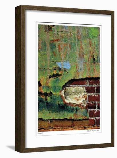 Verdant Brick-Luann Ostergaard-Framed Giclee Print