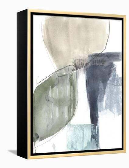 Verdant Divide I-Jennifer Goldberger-Framed Stretched Canvas