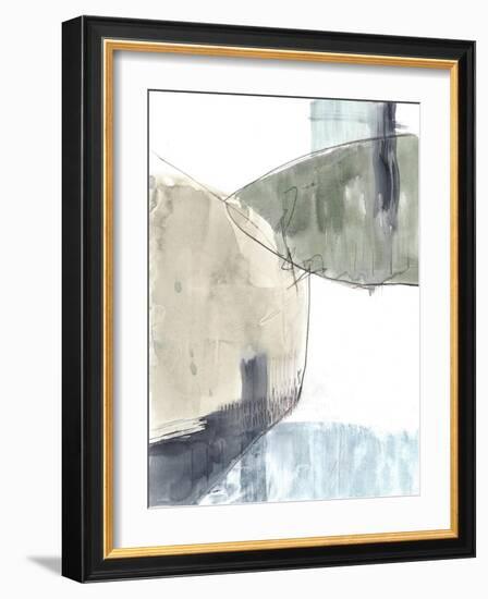 Verdant Divide II-Jennifer Goldberger-Framed Art Print