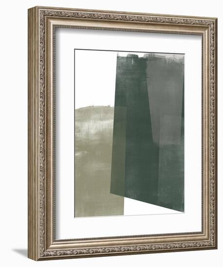 Verdant Geometry I-June Vess-Framed Art Print