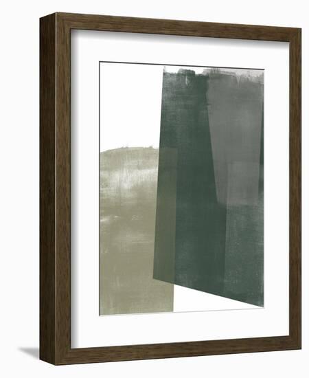 Verdant Geometry I-June Vess-Framed Art Print