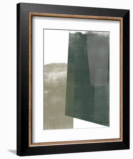 Verdant Geometry I-June Vess-Framed Art Print