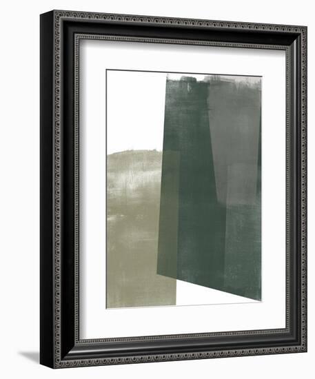 Verdant Geometry I-June Vess-Framed Art Print