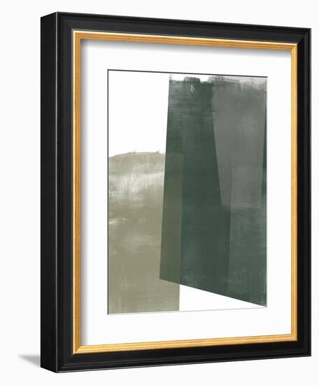 Verdant Geometry I-June Vess-Framed Art Print