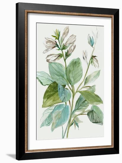 Verdant Leaves  II-Asia Jensen-Framed Art Print